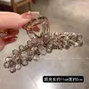 Presilha Grande de Cristal de Luxo de Alto Padrão, Presilha Tubarão, Penteado Disquinho para Parte de Trás da Cabeça Feminino da Moda, Novo Pega Cabelo Acessório de Cabeça