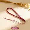 Corda Pendurável de Nó de Abacaxi Tecida à Mão Corda de Alça de Nó Chinês Corda para Enfeite de Carro DIY Acessório Decorativo Acessório de Celular
