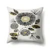 Funda de almohada de poliéster Decorativa de coche para el hogar Funda de almohada impresa QTP01