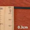0,5cm Colorido em Estoque Tira de Nylon Alta Elasticidade Revestida com Óleo para Lingerie, Tiras Lindas para Costas, Cadarços, Acessórios, Corda Redonda, Elástico