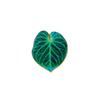Broche Metálico de Planta Verde Hoja de Tortuga Decoraciones para Mochila Escolar Decoración para Ropa Insignia con Forma de Hoja de Loto Fresca y Dulce