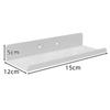 Estante de Almacenamiento de Pared con Tablero Perforado Estante de Exhibición para Dormitorio Almacenamiento para Escritorio de Estudio Tablero Colgante Universal Estante de Exhibición Colgante de Pared
