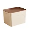Caixa Organizadora para Uso Doméstico, Caixa Organizadora de Grande Capacidade sob o Guarda-Roupa ou Mesa no Quarto, Organizador Plástico Espessado e Conveniente para Armazenamento sob a Cama