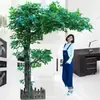 Árvore de Desejos de Flor de Cerejeira Artificial Flor Falsa de Chão Planta Interna Moderna em Vaso Grande Decoração de Casa Árvore Ornamento para Sala de Estar