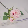 Rosa Simulação Haste Única Multi-cabeça Toque Real Rosa Casamento Flor Simulação Ornamento Sala de Estar Fotografia Flor Artificial Flor de Seda Atacado