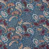 Tela Jacquard Étnica Paisley Personalizada con Textura 3D para Bolsos, Cojines, Almohadas, Chaquetas y Ropa