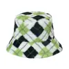 Sombrero de Cuenca de Felpa Transfronterizo Moda Tendencia Sombrero de Felpa Rpet Tendencia Nacional Cálido Sombrero de Pescador Rpet Fábrica de Personalización