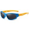 Jamie 507 Gafas de Sol Deportivas de Ciclismo para Niños Estilo Retro Europeo y Americano de Dos Colores Lindas Gafas de Sol Deportivas Gafas de Sol para Conducir