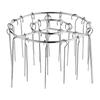 Rack de Espeto Vertical Especial para Air Fryer de Cozinha Doméstica Rack de Churrasco Suspenso de Aço Inoxidável Rack Redondo de Espeto para Carne Suspenso