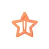 2390 Horquilla para el cabello para niños Macaron transfronteriza ins Color sólido Geométrico Estrella Clip BB Simple Estudiante Horquilla para cabello suelto Accesorios para el cabello