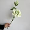 2 cabezas de rosa sub-grano findra rosa impresa decoración de fondo salón de bodas arreglo floral de rosas paisajismo floral comercio exterior