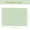 Wx414 Papel Copiador Verde com Bolinhas 17g Papel de Embrulho à Prova de Umidade para Doces de Presente Papel Decorativo Perolado com Bolinhas