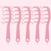 Peine de Separación de Cabello en Forma de Z Transfronterizo Peine de Dientes Anchos Antiestático Estilo Celebridad de Internet para Mujer Masajeador del Cuero Cabelludo Portátil Peinado de Flequillo