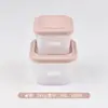 Caja de Almacenamiento de Alimentos de Silicona, Lonchera Vaporizable de Grado Alimenticio, Caja para Congelador, Lonchera de Silicona, Transfronterizo