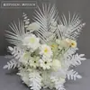 Arranjos de Flores para Corredor de Casamento, Vasos de Flores para Mesas de Hotel, Bolas de Flores, Decoração de Palco T de Casamento, Arte Floral Finalizada