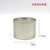 Xyt Tea Empaque Universal Engrosado Lata de 50-100g Té Dahongpao Té Verde Chapa Metálica Cierre Inferior Tapa Superior