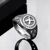 Amazon/AliExpress joyería de comercio exterior al por mayor Anillo celta de acero inoxidable Anillo para hombre europeo y americano