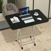 Mesa plegable rectangular mesa de comedor mesa de escritura mesa de noche mesa para el hogar mesa para comer casa de alquiler dormitorio mesa pequeña alquiler