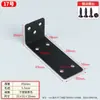 Soporte de Ángulo Cuadrado Ajustable en Forma de L de Acero Inoxidable Ángulo Recto de 90 Grados Conector de Ángulo de Hierro Triángulo Soporte de Estante