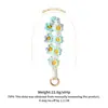 Cordón para Teléfono Móvil Cadena de Teléfono Móvil Flor Tejida a Mano Cuerda de Cámara de Gama Alta Colgante Ins Cadena Colgante de Teléfono Móvil Margarita para Mujeres