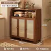 Gabinete de Vestíbulo, Aparador de Comedor, Vitrina de Té de Pared para Sala de Estar, Gabinete Lateral, Estante Multifuncional para Almacenamiento de Utensilios de Cocina