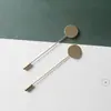 Acessórios de joalheria DIY pino de aço broche material para acessórios de joalheria pino com plugue de pérola pino pino pontiagudo