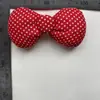Tecido Mickey Bolinhas Laço para Boneca Acessórios Acessórios Boneca de Algodão Desenho Animado Laços Faixa de Cabelo Adorno