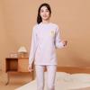 Ropa Infantil de Otoño e Invierno Ropa Infantil Camiseta Base con Forro Polar Ropa Interior de Cachemira Gruesa y Cálida para Jóvenes Traje de Ropa para el Hogar