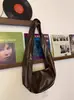 Bolso de Mano tipo Dumpling de Cuero Encerado de Nicho 2026 Nuevo Retro para Viaje y Uso Diario Hombro Cruzado Gran Capacidad Bolso de Cuero Suave para Mujer