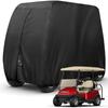 Explosiones de comercio exterior 420D Oxford cubierta para carrito de golf coche 2 asientos 4 asientos techo extendido pesado y
