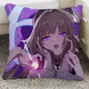 Almofada de Travesseiro Honkai Star Dome Railway Produção Dupla Face Anime Dupla Dimensão DIY Boneca Almofada de Boneca