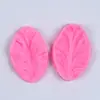 Múltiplos estilos de moldes de prensagem de folhas e pétalas Moldes de silicone em formato de pétala e folha Ferramentas para decoração de bolos com chocolate e fondant