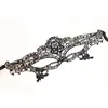 Diadema Sexy de Encaje Negro con Orejas de Gato, Antifaz de Abstinencia, Malla Cubre Rostro, Accesorios para el Cabello de Halloween, Accesorios para Mujer