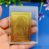 Tarjeta de Cobre Título del Buda Nacimiento del Bodhisattva Manjushri en la Montaña Wutai para Estudiantes para Aprobar el Examen para Investigación Pública, Educación Médica y Calificaciones de Enseñanza