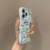Guitarra de Dibujos Animados Adecuada para Phone16Promax Apple 14Pro No Golpea la Carcasa Funda para Teléfono Móvil 15 Estilo Nuevo 13 Completa