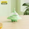 Molde redondo para bolas de hielo con forma de OVNI, molde de hielo para uso doméstico, herramienta DIY, bandeja para cubitos de hielo, máquina de hielo para refrigerador, máquina para hacer bolas de hielo grandes