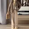 Pantalones de maternidad para primavera y otoño 2026, nuevos pantalones versátiles de felpa suave con soporte para el vientre, pantalones de pierna ancha para maternidad para otoño