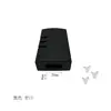 Carcasa de Dispositivo Carcasa de Instrumento Carcasa de Plástico Caja de Conexiones ulink2 con Adaptador de Postes Guía de Luz Carcasa