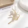Broche de Nuevo Estilo Transfronterizo, Ramillete Colorido para Mujer, Alfiler Exquisito, Estilo Retro Europeo y Americano, Accesorio para Traje, Joyería Anti-Exposición