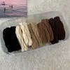 2025 Nuevo Color Dopamina Liga para el Cabello Goma Elástica Linda Simple Azul Sal Marina Cuerda para el Cabello Diadema de Chica Literaria Accesorios para el Cabello