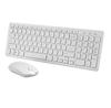 Teclado sem fio e mouse conjunto teclado com teclado digital teclas de chocolate teclado e mouse sem fio