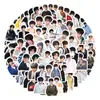 105 Peças de Adesivos de Grafite de Alta Qualidade de Celebridades Wang Lujie para Decorar Geladeiras, Skateboards, Adesivos Personalizados DIY, Atacado do Fabricante