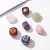 Conjunto de Presente Caixa de Cristal Natural Popular Transfronteiriço Pedra Colorida Irregular Conjunto de Pedras Rolantes Espécime Mineral Ornamentos Atacado