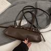 2025 Nuevo Estilo Coreano Nicho Estilo Motociclista Vintage Bolso Bagel Distintivo Trendy Combinable de Alta Gama Cruzado para Mujer