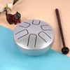 Mini tambor etéreo de 3.8 pulgadas, 6 tonos, tambor de lengüeta de acero, juguetes educativos para niños, instrumento de percusión, soporte de fábrica de origen, personalización