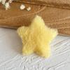 Conejo de peluche con forma de estrella de cinco puntas, hecho a mano, material de bricolaje, amor, Lolita, oreja decorativa, cuenta de mano, bolsa de dolor, accesorios de estrella