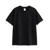 Uau Camiseta Pesada Personalizada 270g Algodão Puro Masculina e Feminina Algodão Solto Retro Ami Cáqui Cor Pura Manga Curta