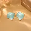 Pendientes Populares Irregulares Geométricos de Gota de Aceite, Gama Alta, Frescos, Nuevos Pendientes de Verano, Pendientes de Moda y Personalizados para Mujer