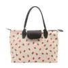 Bolsa de viagem de grande capacidade para mulheres, bolsa de ombro para curtas distâncias, bolsa de lona leve e versátil para sair, bolsa de ombro para estudantes e通勤者