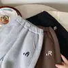 Pantalones de Chándal de Forro Polar de Invierno Kino Ropa Infantil de Niños Ropa para Niños Estilo Coreano para Niños Gruesos Cálidos Casuales Largos